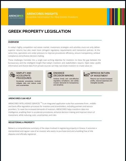 Chania Property Legilsation