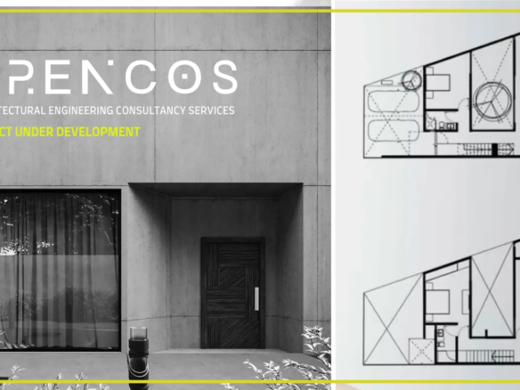 Concrete Minimalism in Apokoronas: An Under Construction House for Sale
