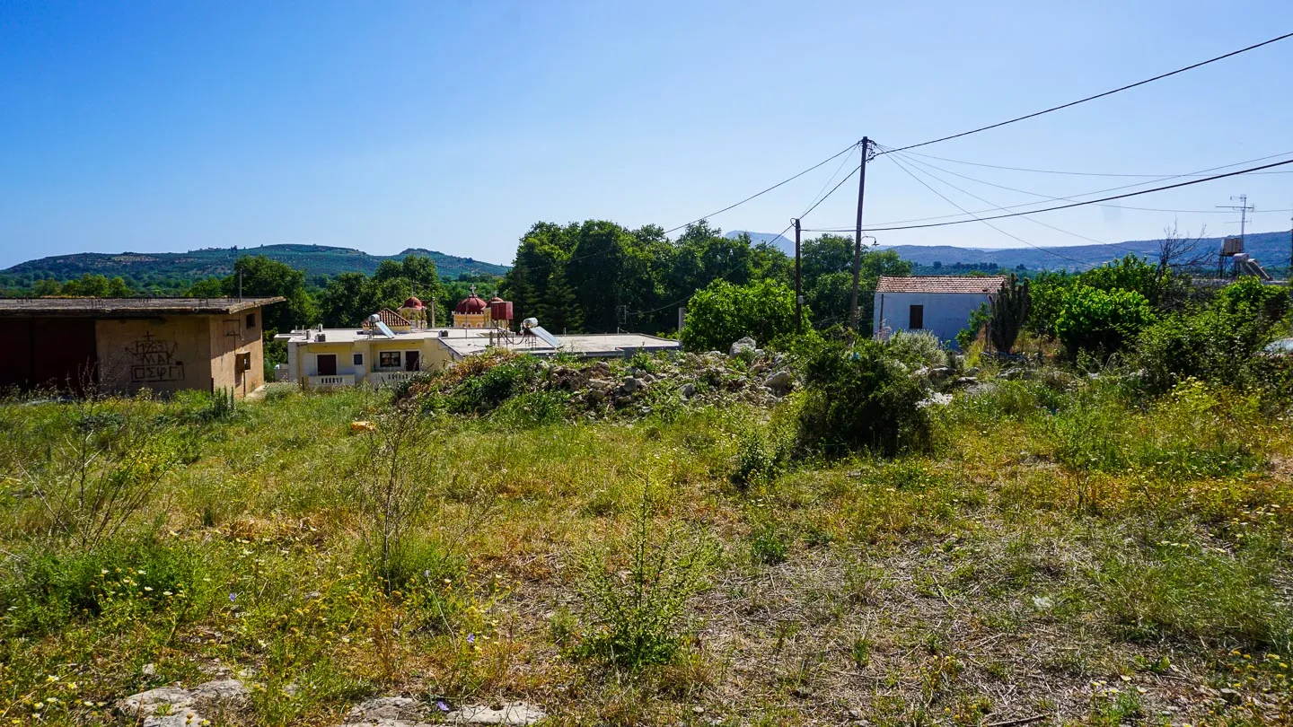Corner Plot for Sale in Apokoronas (Stylos) - Chania Real Estate Experts