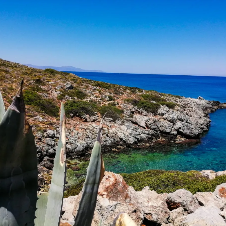 Kalathas Waterfront Plot For Sale, Akrotiri, Chania - ARENCORES Real Estate Agents in Chania, Crete.