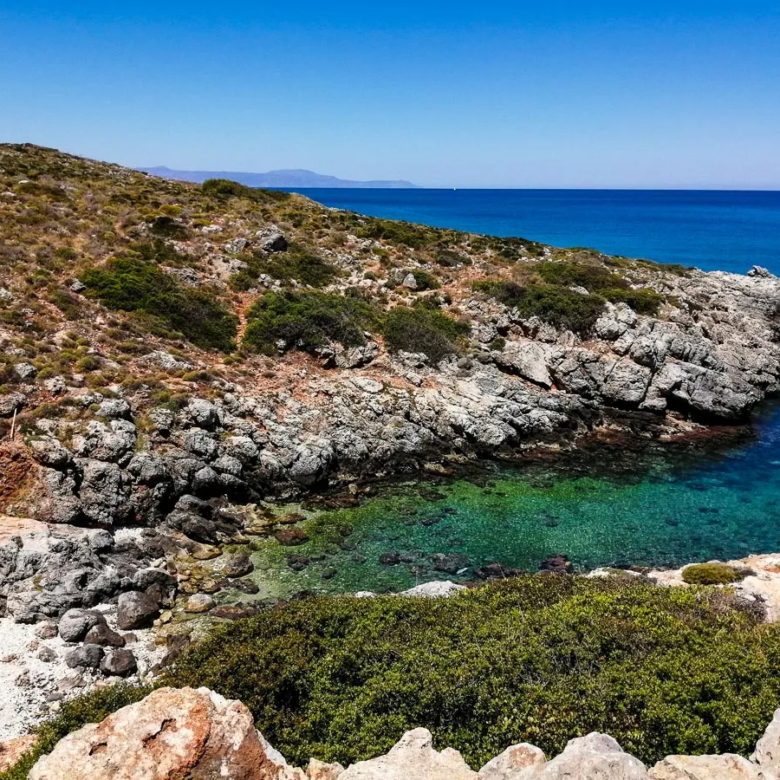 Kalathas Waterfront Plot For Sale, Akrotiri, Chania - ARENCORES Real Estate Agents in Chania, Crete.