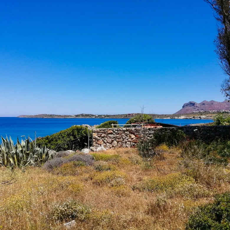 Kalathas Waterfront Plot For Sale, Akrotiri, Chania - ARENCORES Real Estate Agents in Chania, Crete.