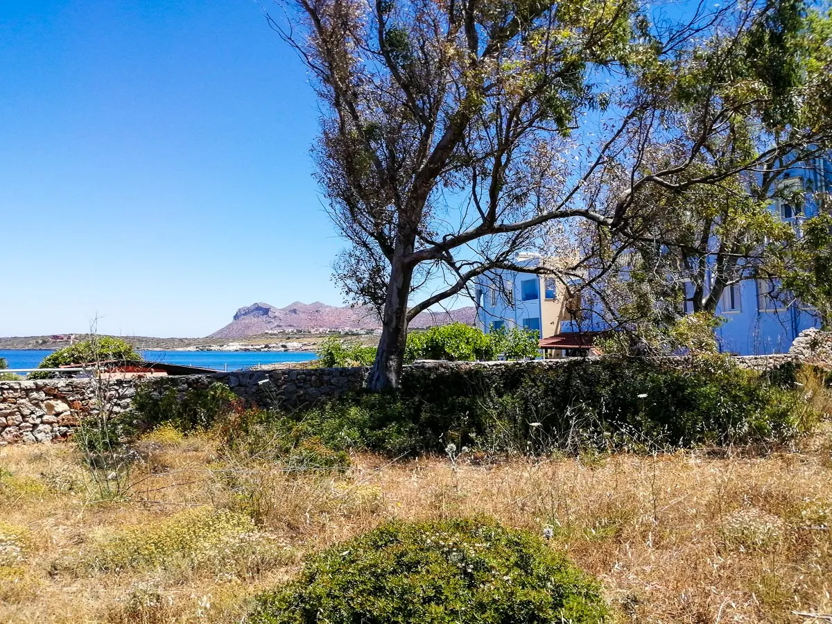 Kalathas Waterfront Plot For Sale, Akrotiri, Chania - ARENCORES Real Estate Agents in Chania, Crete.