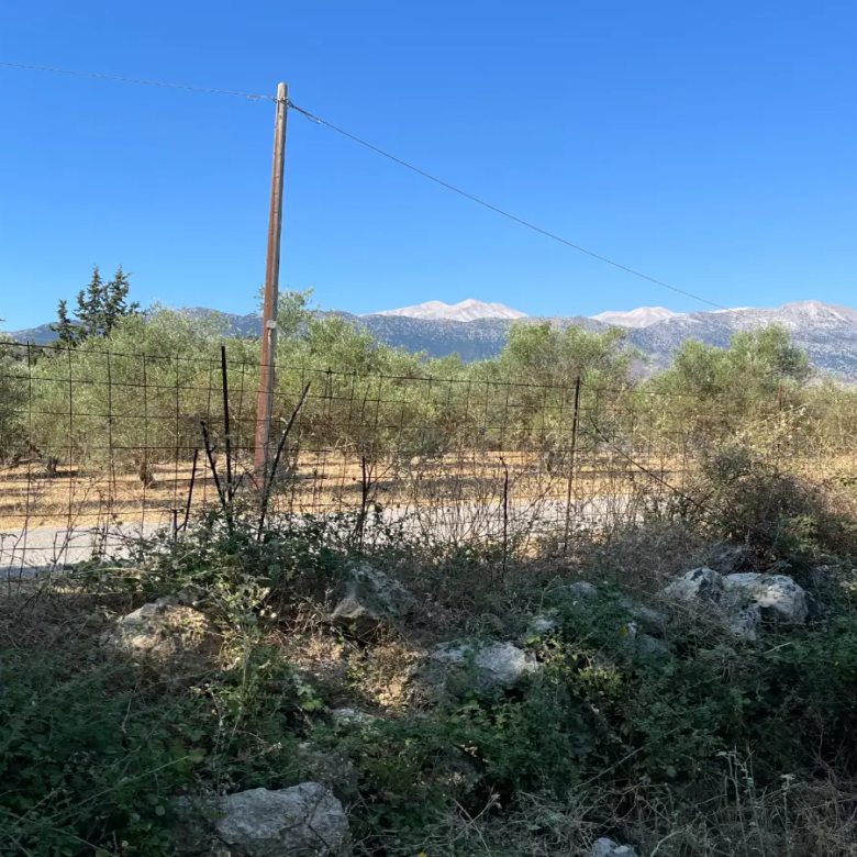 Land with Building Permit in Vryses, Apokoronas - ARENCORES, Chania Real Estate Experts