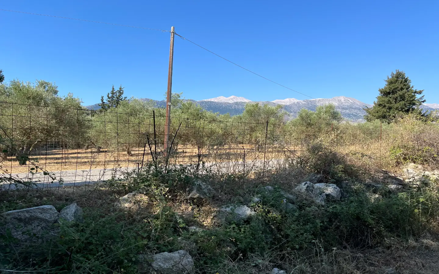 Land with Building Permit in Vryses, Apokoronas - ARENCORES, Chania Real Estate Experts