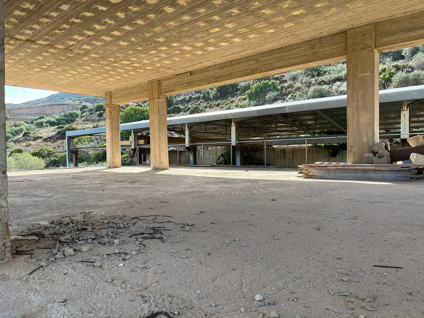 Two Storey Industrial Building with Basement in Souda -Propeerties for Sale in Souda, Chania