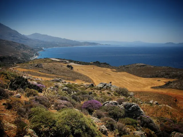 Sfinari Beach-Front Plot For Sale - North View