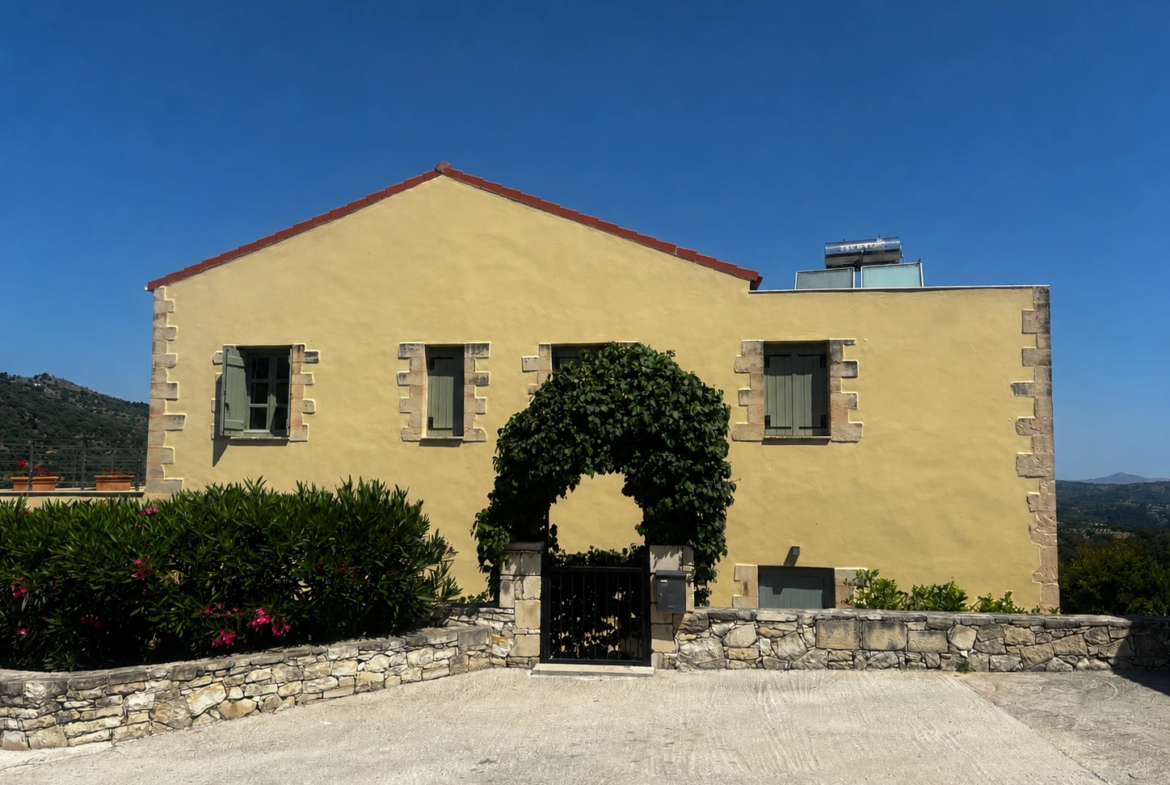 Old Olive Factory Villa For Sale - Chania Real Estate