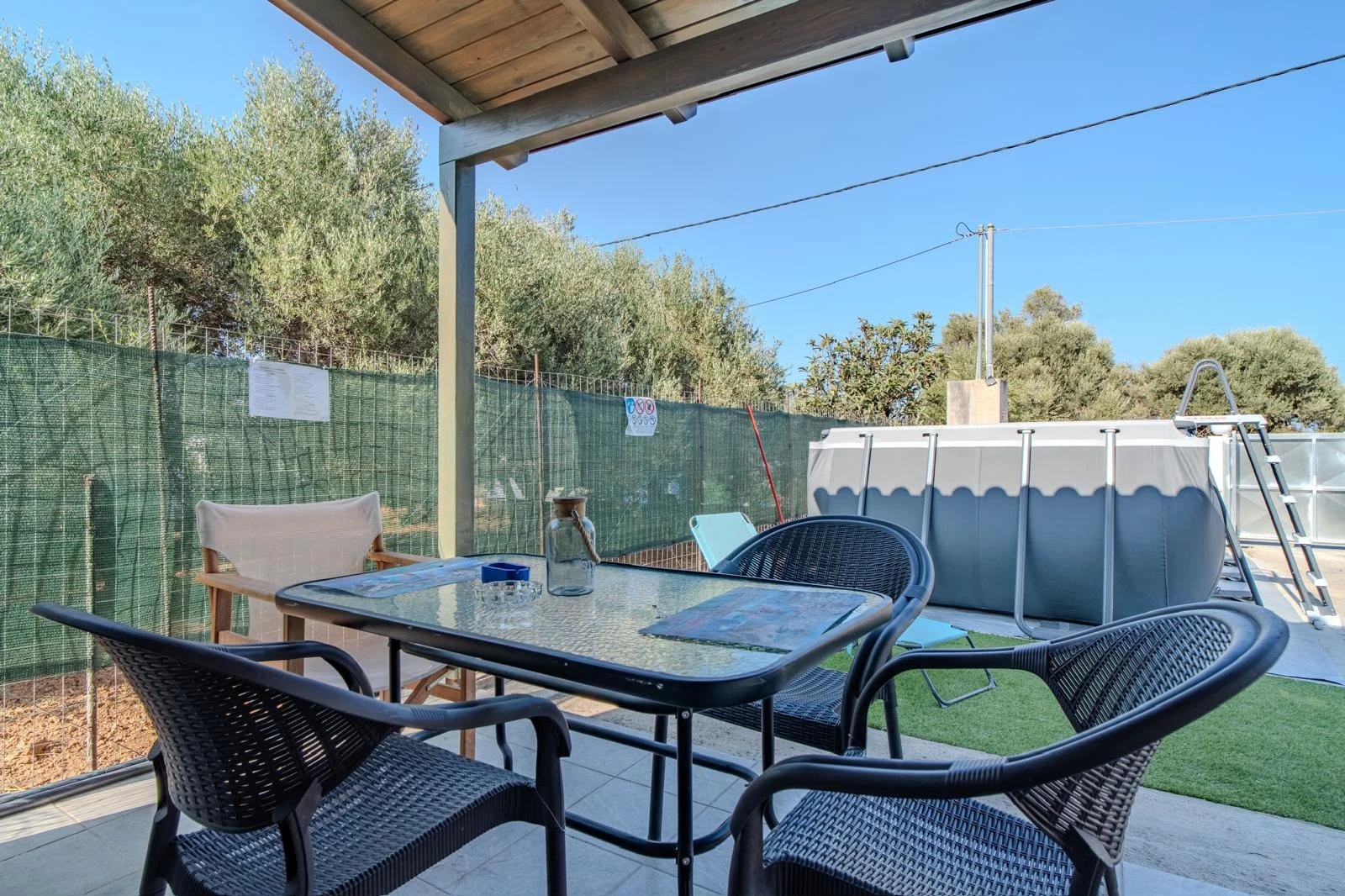 hania-tsikalaria-2-bedroom-house-for-sale (7) Modern 2-Bedroom Private Residence with Pool in Souda, Chania - Kitchen - Exterior Views